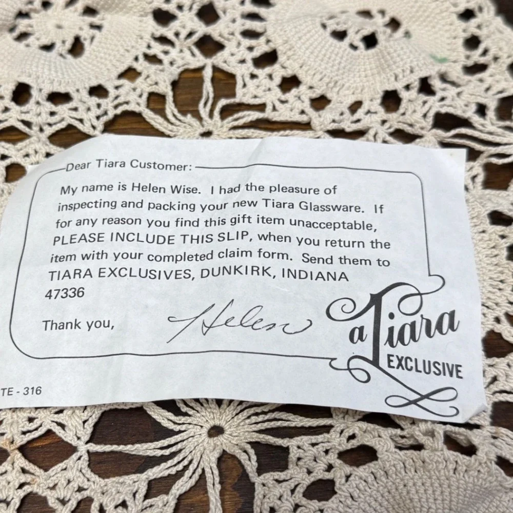 Tiara Exclusives Amber Glass Sandwich Pattern Candlestick Holders Pair Vintage